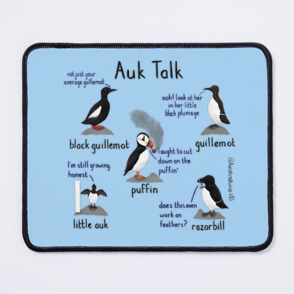 Item preview, Auk Talk designed and sold by Elliestrations.