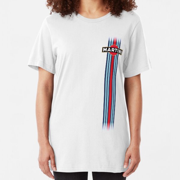 Martini Racing stripe Camiseta ajustada