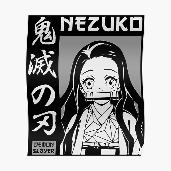 Nezuko Kamado Poster For Sale By Japaneseart Redbubble 7415