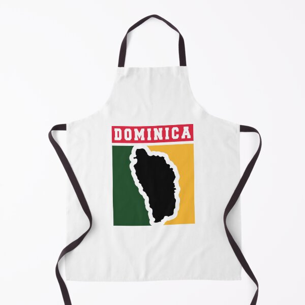 Item preview, Dominica Colour Block Map designed and sold by IdentiTee Studios.