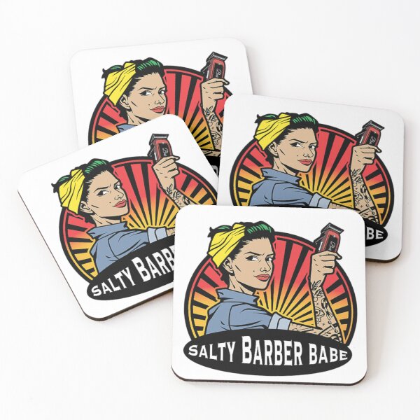 Item preview, Salty Barber Babe LOGO designed and sold by SaltyBarberBabe.