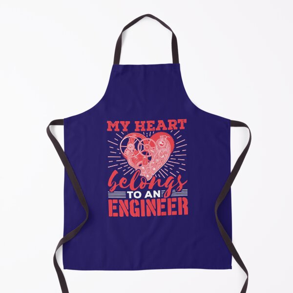 Item preview, My Heart Belongs to an Engineer Engineer's Wife Girlfriend designed and sold by jaygo.