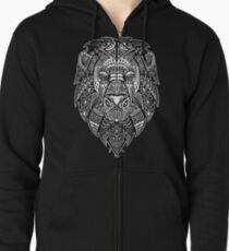 White Lion Graphic Kapuzenjacke