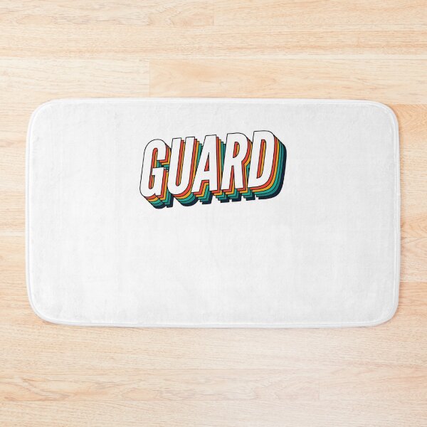 Item preview, Guard Retro Vintage Label para la mejor guardia designed and sold by SVPOD.