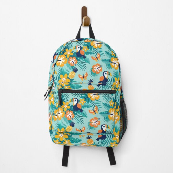 Item preview, Gone Troppo - Orange and Aqua designed and sold by Daisy Beatrice.