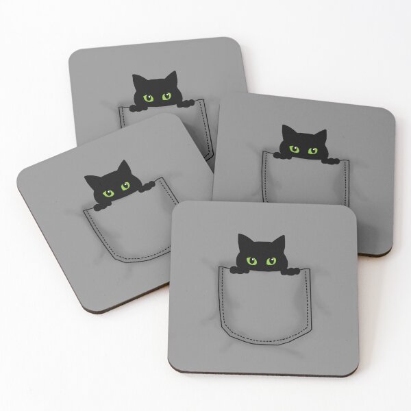 Item preview, Kitten in pocket designed and sold by Scat the cat.