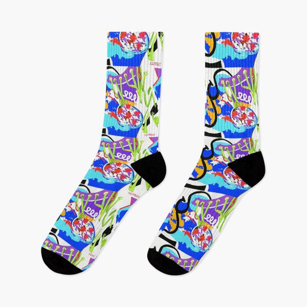 Item preview, crazy cactus flowers designed and sold by katekennedyarts.