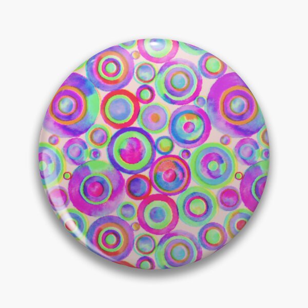 Item preview, circle pattern,dot pattern,watercolor designed and sold by cutecrazytshirt.
