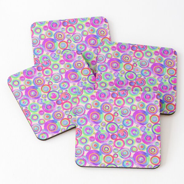 Item preview, circle pattern,dot pattern,watercolor designed and sold by cutecrazytshirt.