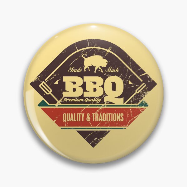 Item preview, BBQ grill retro label designed and sold by etraveler.