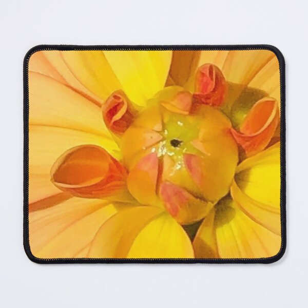 Item preview, Yellow flower center closeup.. designed and sold by drumweaver.