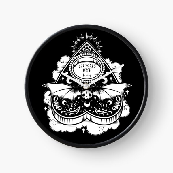 OUIJA Horror Clock