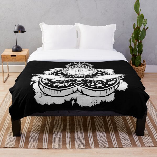 OUIJA Horror Throw Blanket