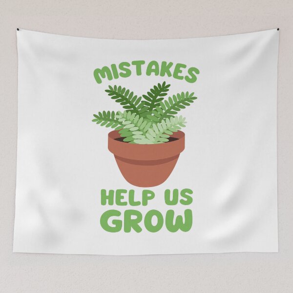 Item preview, Mistakes help us grow, plant designed and sold by micarto.