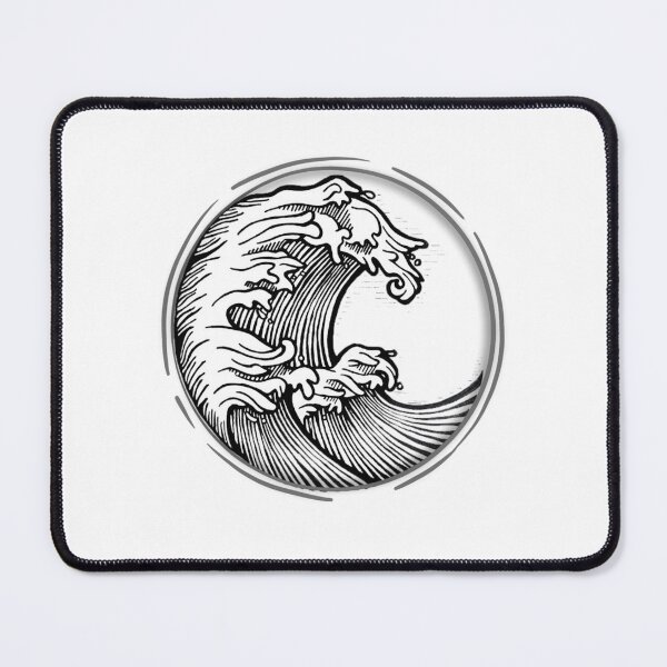 Item preview, The big black wave designed and sold by UNIX-G.