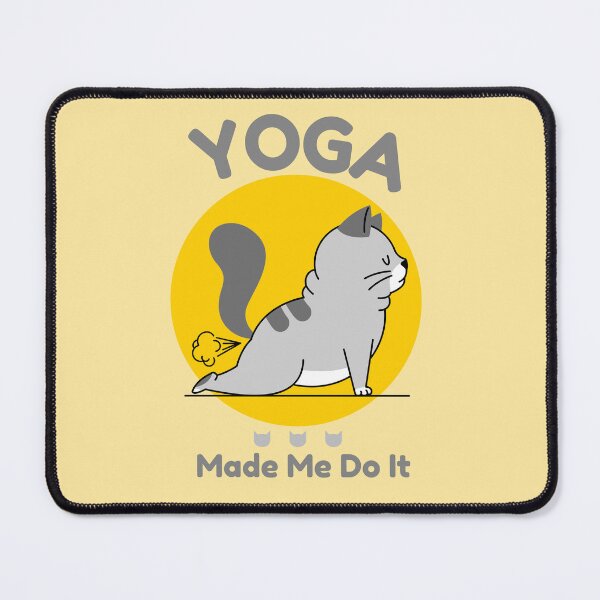 Item preview, Yoga Made Me Do It designed and sold by VBeesTees.