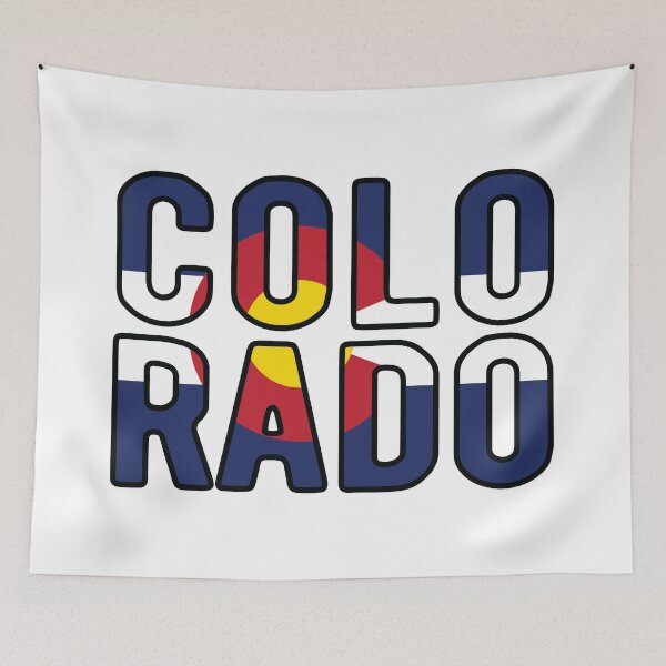 Item preview, Colorado Flag Text designed and sold by OldDannyBrown.