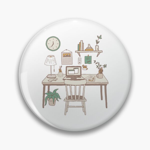 Item preview, Cute Vintage Pastel Work Desk designed and sold by Cedroad Shirts.