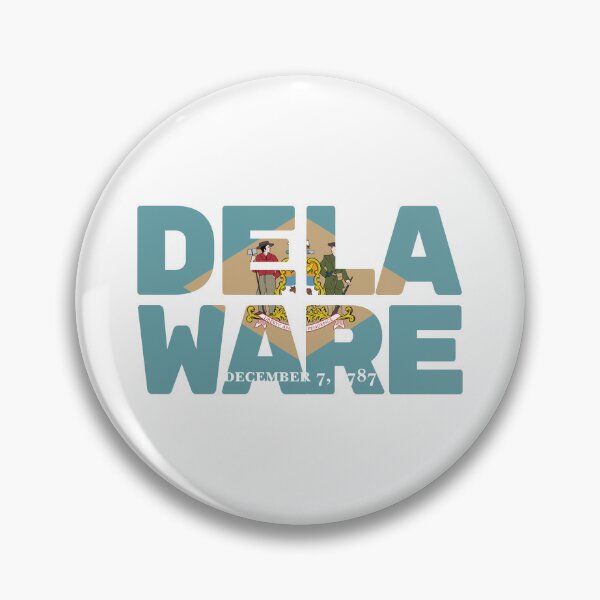 Item preview, Delaware Flag Text designed and sold by OldDannyBrown.