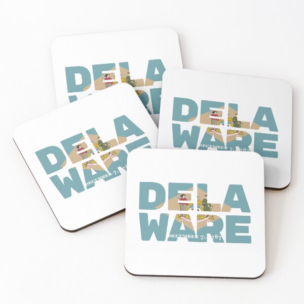 Item preview, Delaware Flag Text designed and sold by OldDannyBrown.