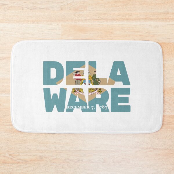 Item preview, Delaware Flag Text designed and sold by OldDannyBrown.