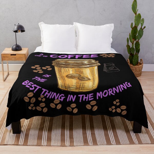 Item preview, Best thing in the morning (cup of coffee) designed and sold by onum2018.