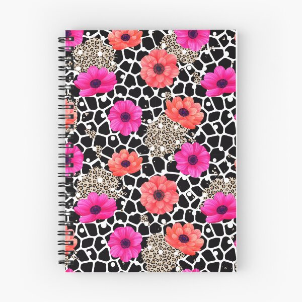 Item preview, Black and White Whimsical Floral Animal Print designed and sold by Trimzz.