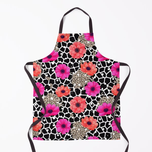 Item preview, Black and White Whimsical Floral Animal Print designed and sold by Trimzz.