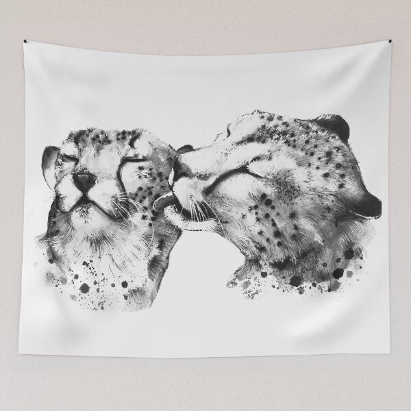 Item preview, Cheetah Couple designed and sold by Amanda Richmond.