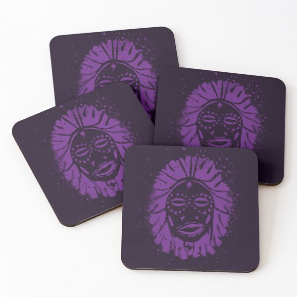 Item preview, Shaman death mask in Purple designed and sold by Anomalypark.