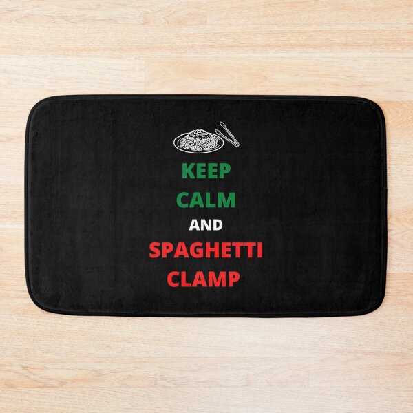 Item preview, Keep calm and spaghetti clamp designed and sold by Rubi16.
