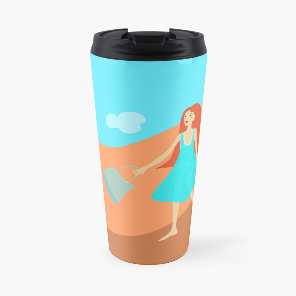 Summer girl  Travel Coffee Mug