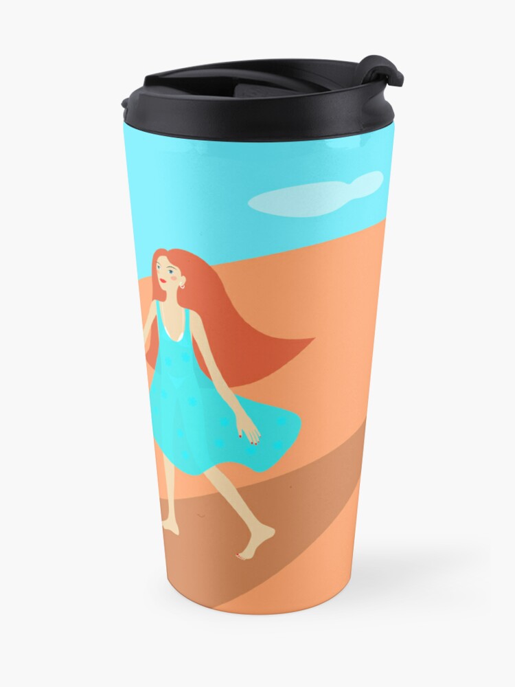 Alternate view of Summer girl  Travel Coffee Mug