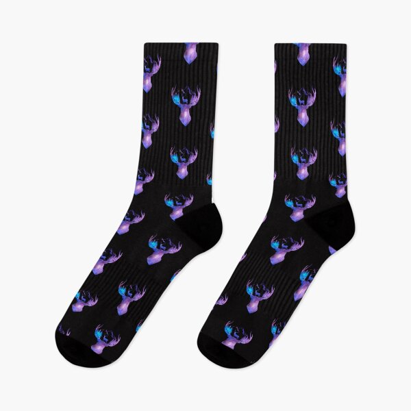 Item preview, abstract galaxy deer designed and sold by ApurwaArtShop.