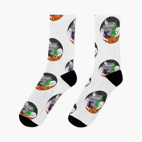 Item preview, Ghouls And Goblins And Witches And Ghosts designed and sold by princesssomo21.