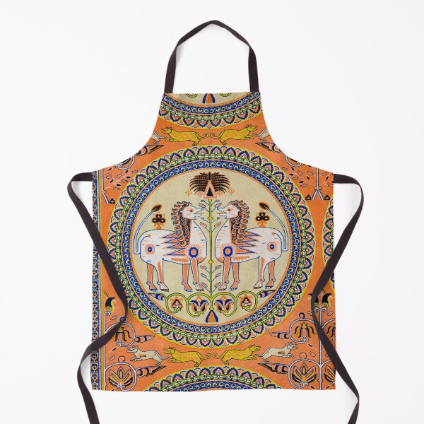 Item preview, Arabic Medieval Floral Vintage Aesthetic Flowers Pattern designed and sold by avinigav.