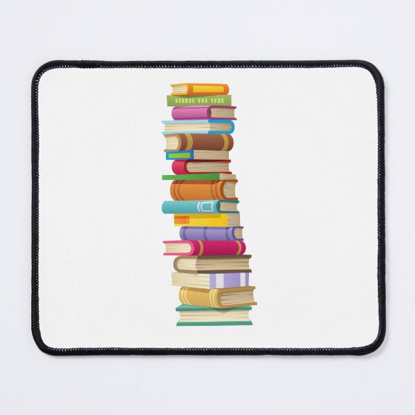 Item preview, Book Tower: my to be read pile designed and sold by WolfBirdDesigns.