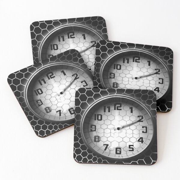 Item preview, Honeycomb Clock designed and sold by Zestpond.