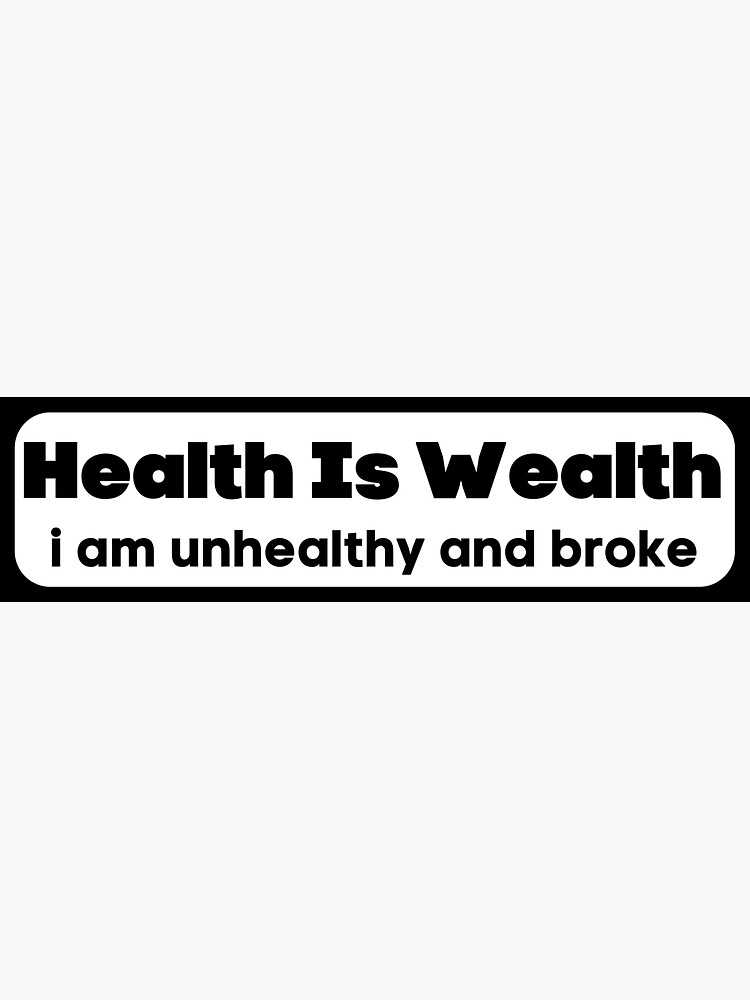 Will Myers - Health Is Wealth