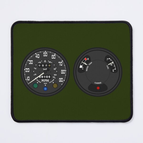 Item preview, Classic 4x4 Speedometer and Gauge Cluster designed and sold by UKMatt2000.