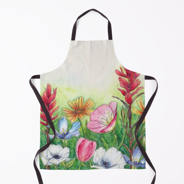 Item preview, Texas Wildflowers, Watercolor and Ink designed and sold by InBloomInk.