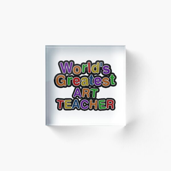 Item preview, World's Greatest ART TEACHER designed and sold by AmyHNJ.