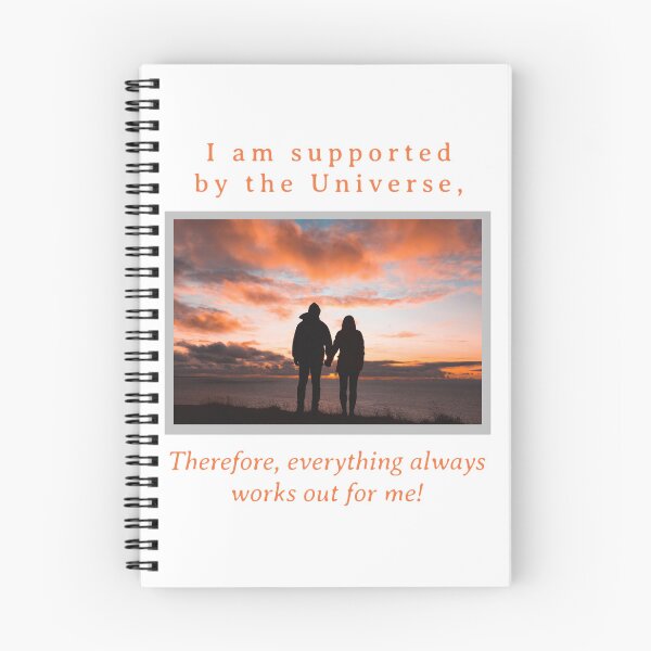 Item preview, I am supported by the universe - law of attraction - manifesting - positivity - abundance designed and sold by InsultTees.