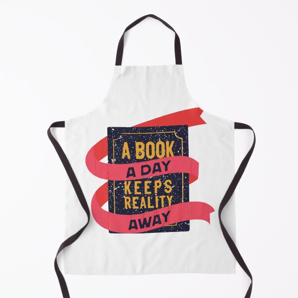 Item preview, A Book A Day Keeps Reality Away designed and sold by WolfBirdDesigns.