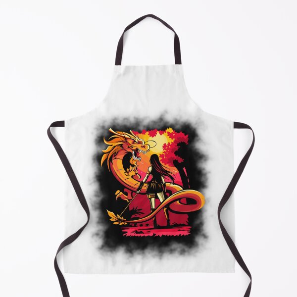 Item preview, Princess fighting red dragon. designed and sold by Art-Vibrations.