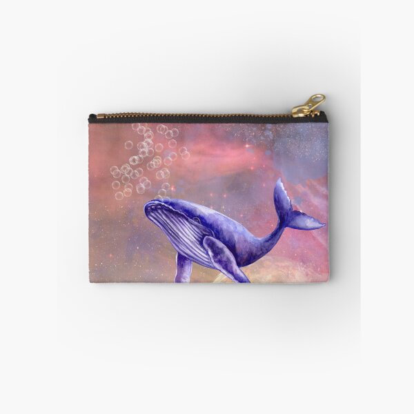 Item preview, A whale swimming in space designed and sold by ApurwaArtShop.