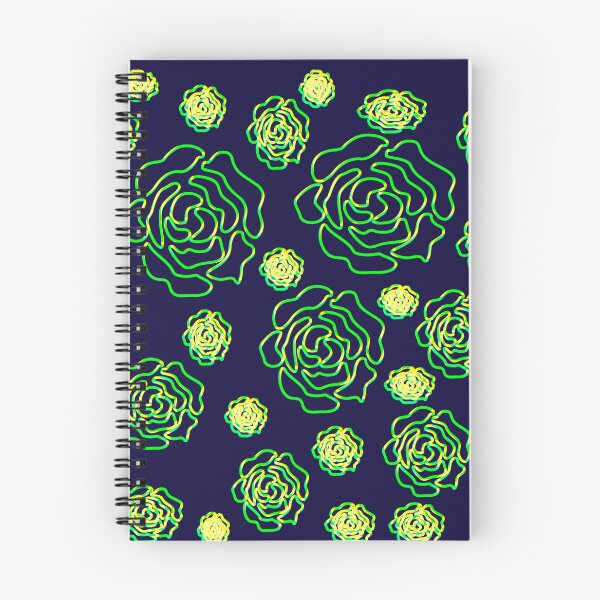 Item preview, Green, Yellow Rose with Navy Blue Background designed and sold by atroffire.