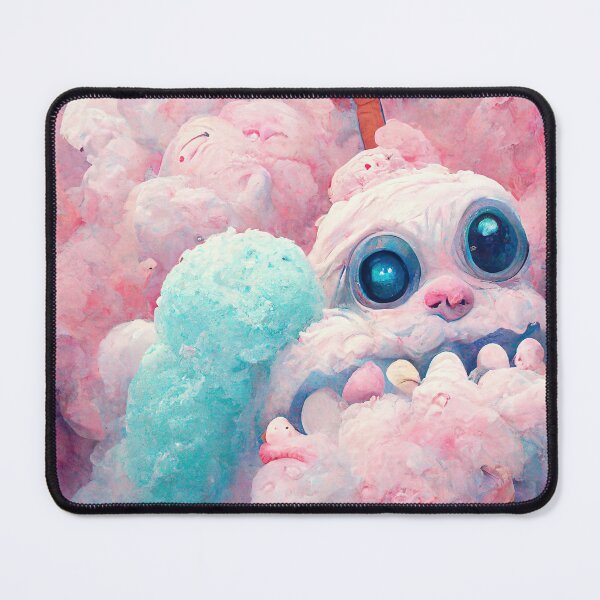 Item preview, Cotton Candy Monster #1 designed and sold by PeanutArtCorner.