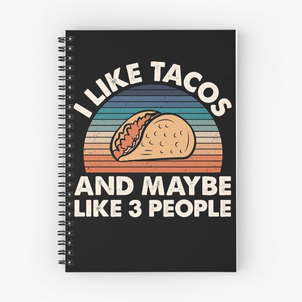 Item preview, I Like Tacos An Maybe 3 People designed and sold by Shirtflyer.