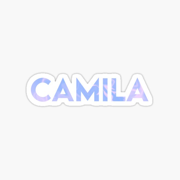 Female Names, Blue Neon : Camila' Men's T-Shirt